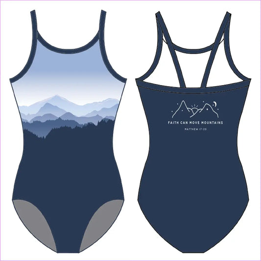 MOVE MOUNTAINS GYMNASTICS LEOTARD - GYMNASTICS LEOTARDS