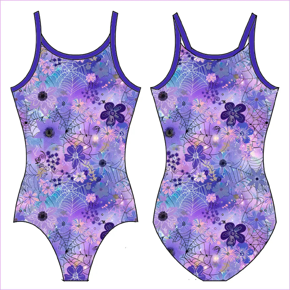MYSTICAL WEBS GYMNASTICS LEOTARD - GYMNASTICS LEOTARDS