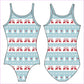 NORDICC SWEATER GYMNASTICS LEOTARD - GYMNASTICS LEOTARDS