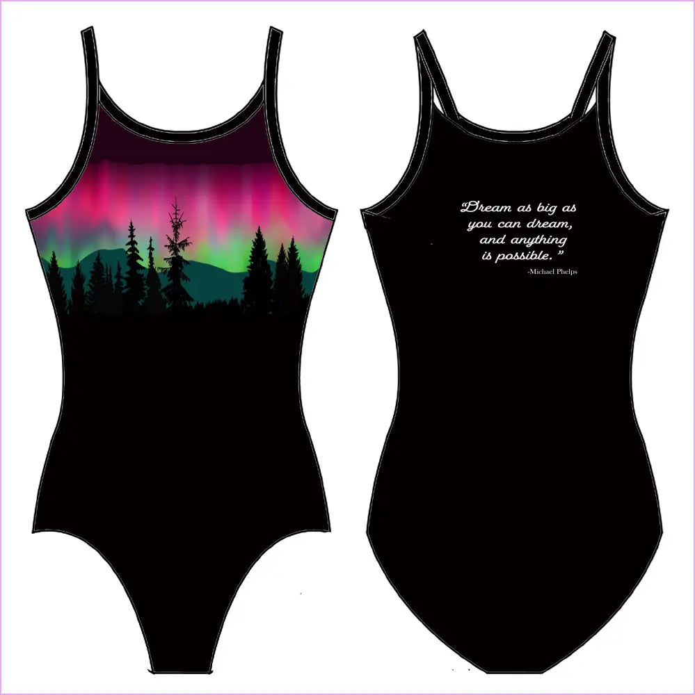 NORTHERN LIGHTS GYMNASTICS LEOTARD - GYMNASTICS LEOTARDS