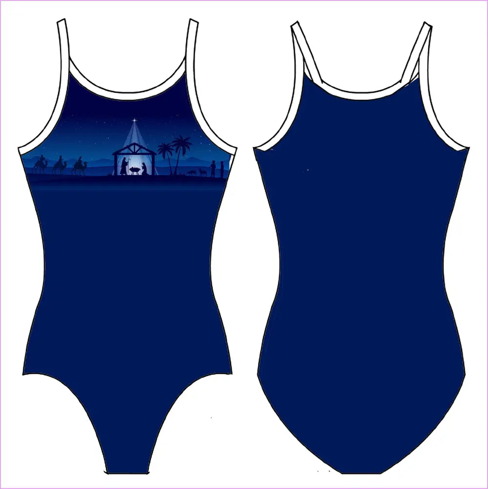 OH HOLY NIGHT GYMNASTICS LEOTARD - GYMNASTICS LEOTARDS