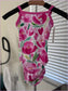 PEONIES GYMNASTICS LEOTARD - GYMNASTICS LEOTARDS