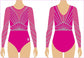 PINK RADIANCE GYMNASTICS COMPETITION LEOTARD - GYMNASTICS LEOTARDS