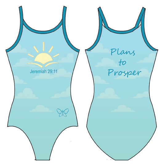PLANS TO PROSPER GYMNASTICS LEOTARD