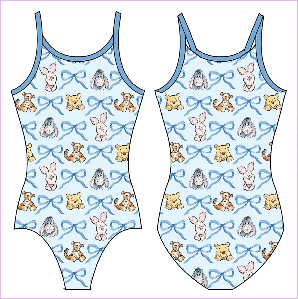 POOH BEAR GYMNASTICS LEOTARD - GYMNASTICS LEOTARDS
