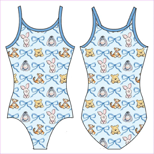 POOH BEAR GYMNASTICS LEOTARD - GYMNASTICS LEOTARDS