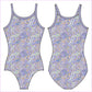 PURPLE PAISLEY GYMNASTICS LEOTARD - GYMNASTICS LEOTARDS