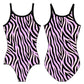 PURPLE TIGER GYMNASTICS LEOTARD