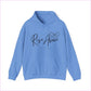 RISE ABOVE ADULT Unisex Heavy Blend™ Hooded Sweatshirt - Carolina Blue / S - Hoodie