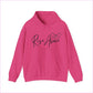 RISE ABOVE ADULT Unisex Heavy Blend™ Hooded Sweatshirt - Heliconia / S - Hoodie