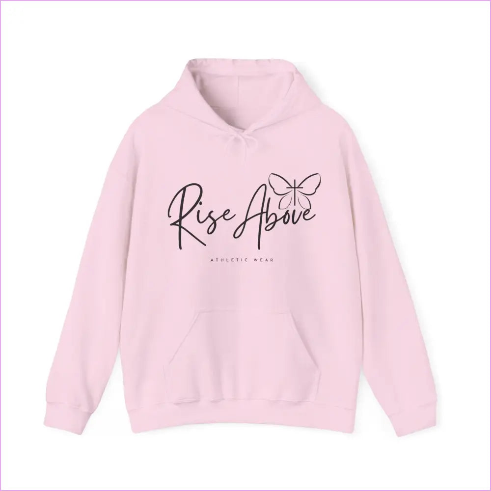RISE ABOVE ADULT Unisex Heavy Blend™ Hooded Sweatshirt - Light Pink / S - Hoodie