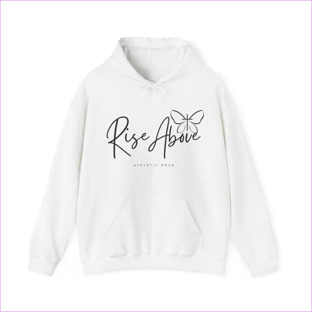 RISE ABOVE ADULT Unisex Heavy Blend™ Hooded Sweatshirt - White / S - Hoodie