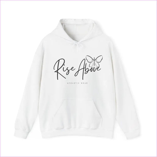 RISE ABOVE ADULT Unisex Heavy Blend™ Hooded Sweatshirt - White / S - Hoodie