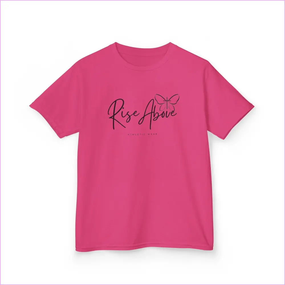 RISE ABOVE LOGO Kids Heavy Cotton™ Tee - Kids clothes