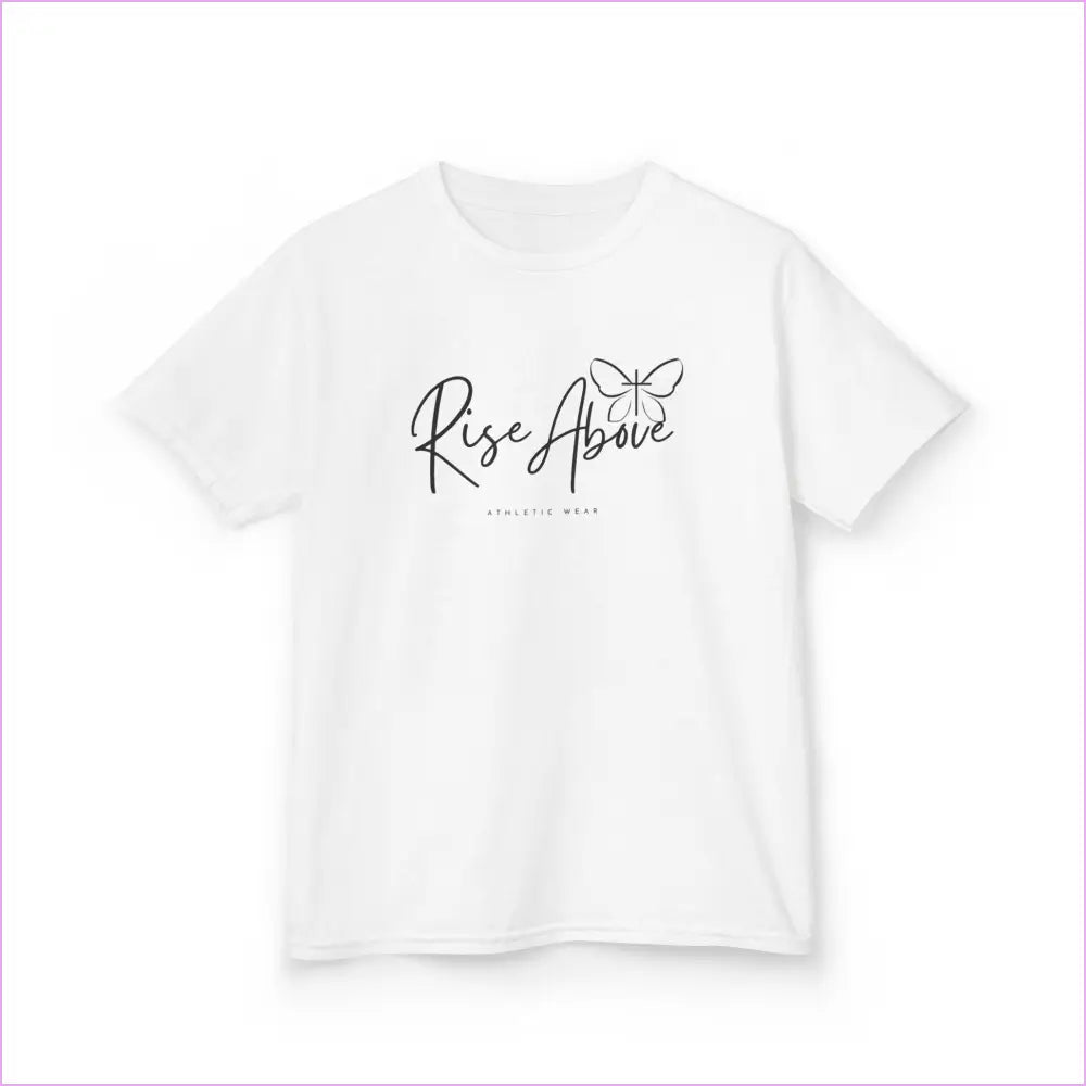 RISE ABOVE LOGO Kids Heavy Cotton™ Tee - Kids clothes