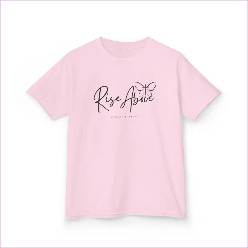 RISE ABOVE LOGO Kids Heavy Cotton™ Tee - Kids clothes