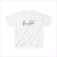 RISE ABOVE LOGO Kids Heavy Cotton™ Tee - White / XS - Kids clothes
