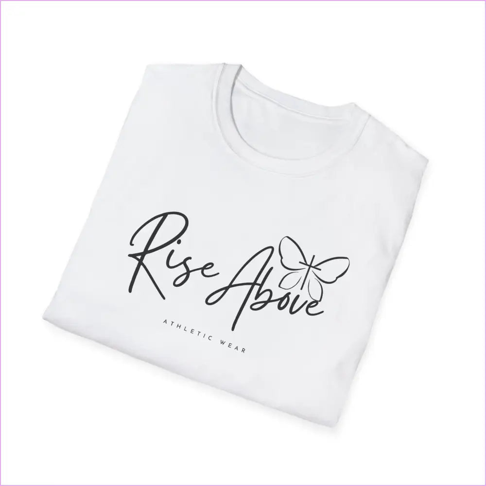Rise Above Logo Unisex Softstyle T-Shirt - T-Shirt