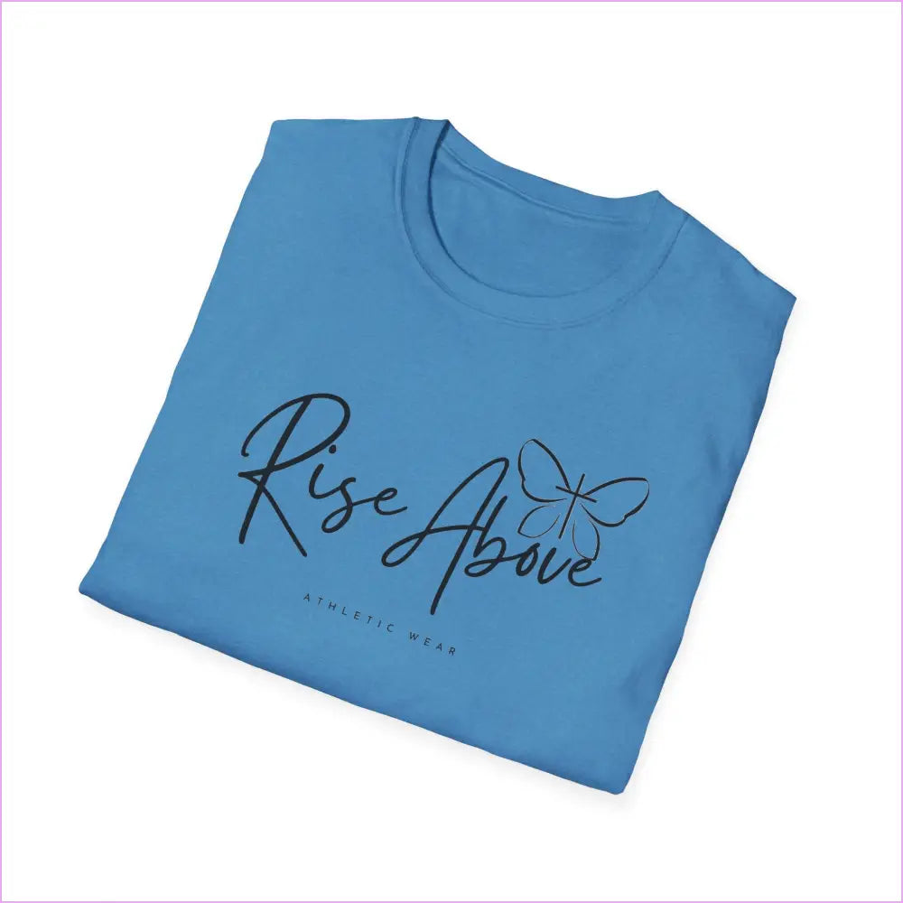 Rise Above Logo Unisex Softstyle T-Shirt - T-Shirt