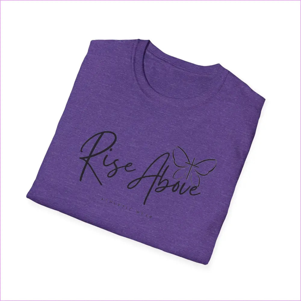 Rise Above Logo Unisex Softstyle T-Shirt - T-Shirt
