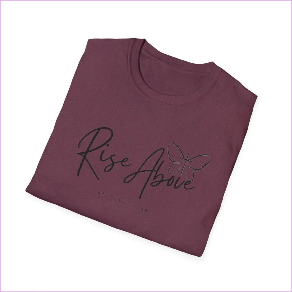 Rise Above Logo Unisex Softstyle T-Shirt - T-Shirt
