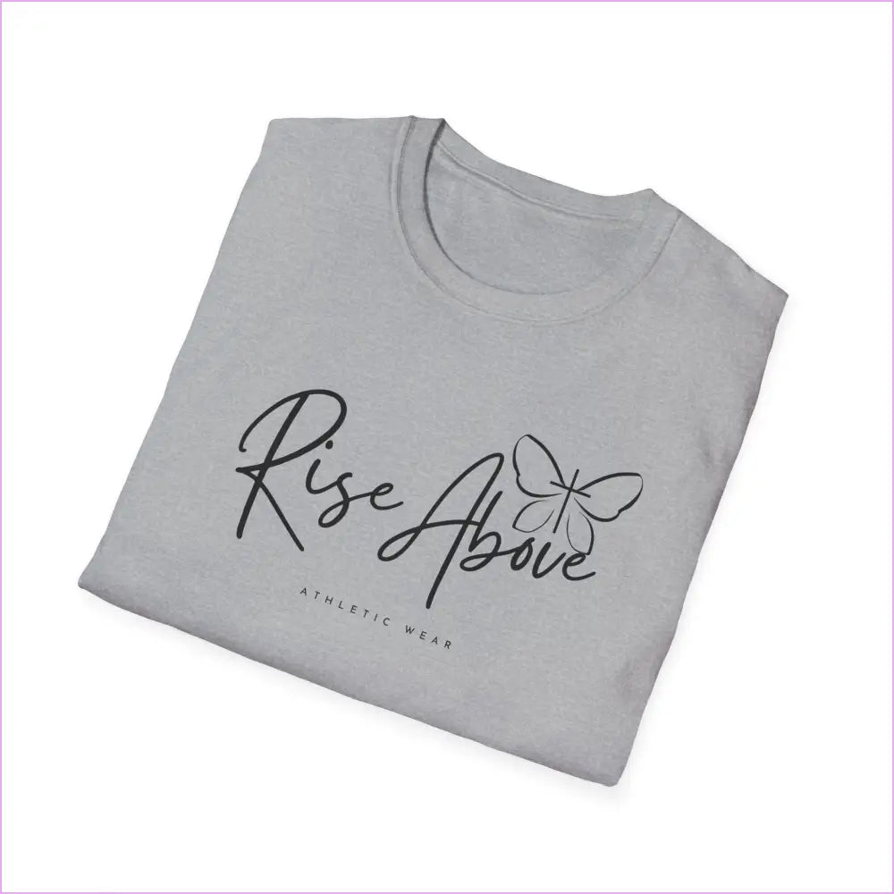 Rise Above Logo Unisex Softstyle T-Shirt - T-Shirt