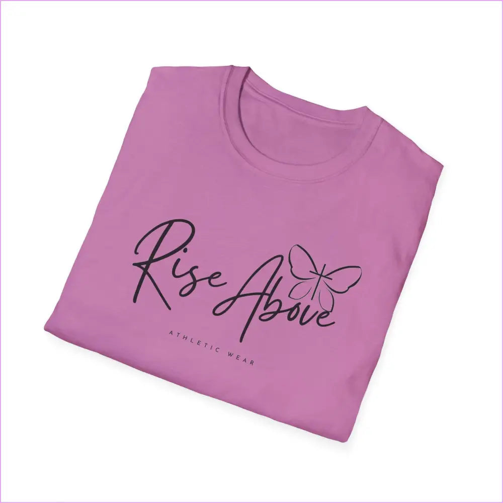 Rise Above Logo Unisex Softstyle T-Shirt - T-Shirt