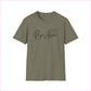 Rise Above Logo Unisex Softstyle T-Shirt - S / Heather Military Green - T-Shirt