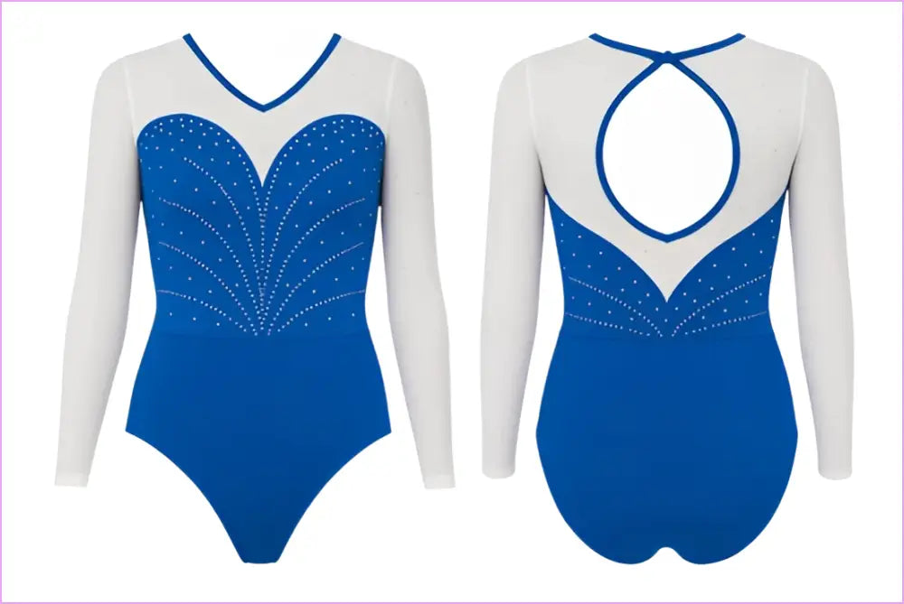 ROYAL CREST GYMNASTICS COMPETITION LEOTARD - GYMNASTICS LEOTARDS