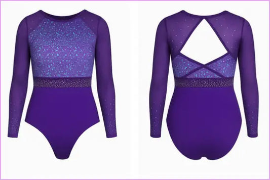 ROYAL PRISM GYMNASTICS COMPETITION LEOTARD - GYMNASTICS LEOTARDS