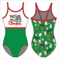 RUNS ON CHRISTMAS GYMNASTICS LEOTARD - GYMNASTICS LEOTARDS