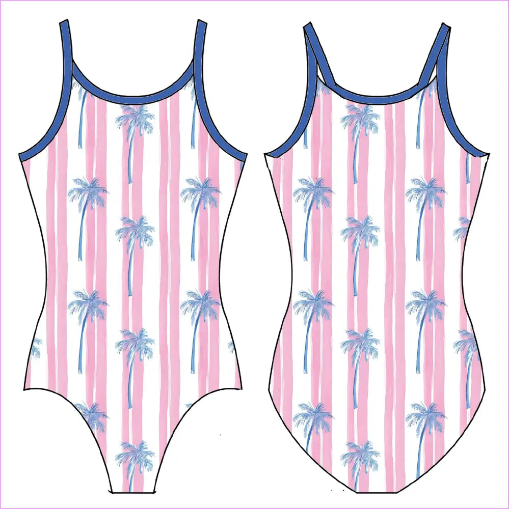 SEABREEZE PREP GYMNASTICS LEOTARD - GYMNASTICS LEOTARDS