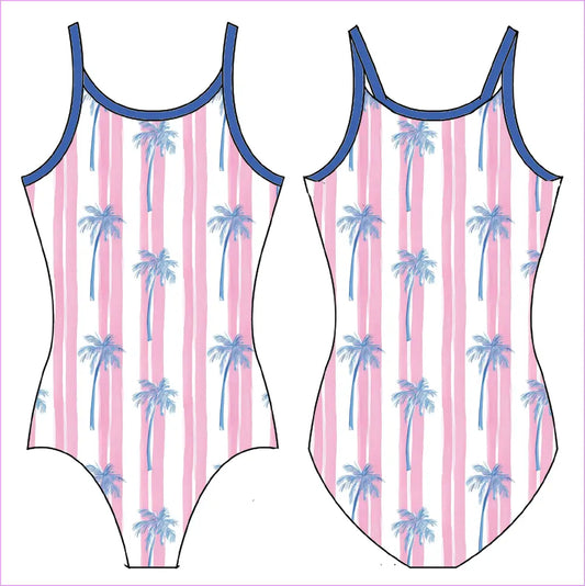 SEABREEZE PREP GYMNASTICS LEOTARD - GYMNASTICS LEOTARDS
