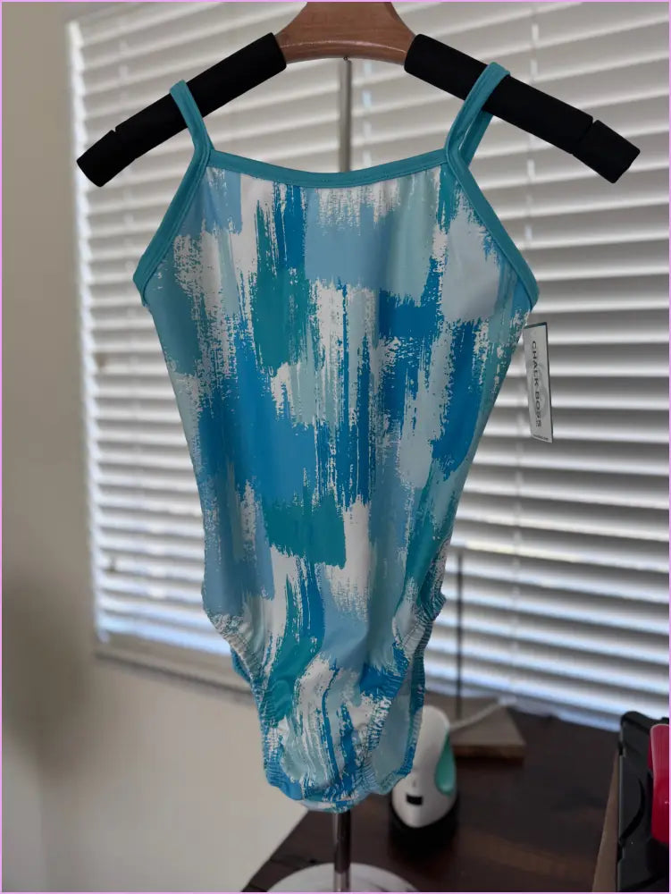 SEAFOAM GYMNASTICS LEOTARD - GYMNASTICS LEOTARDS