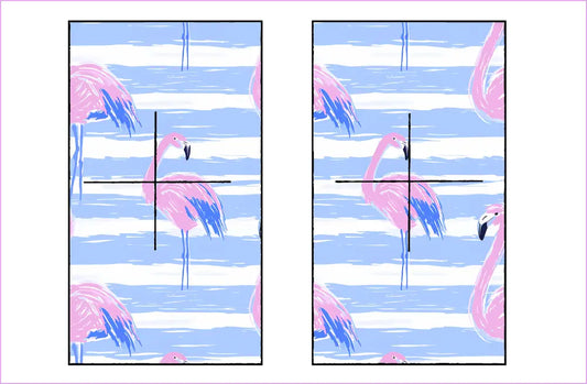 SEASIDE FLAMINGOS BOSS BANDS - WRISTBANDS