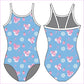 SNOWFLAKE MOUSE GYMNASTICS LEOTARD - GYMNASTICS LEOTARDS