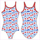 SUMMER CHERRIES GYMNASTICS LEOTARD - GYMNASTICS LEOTARDS