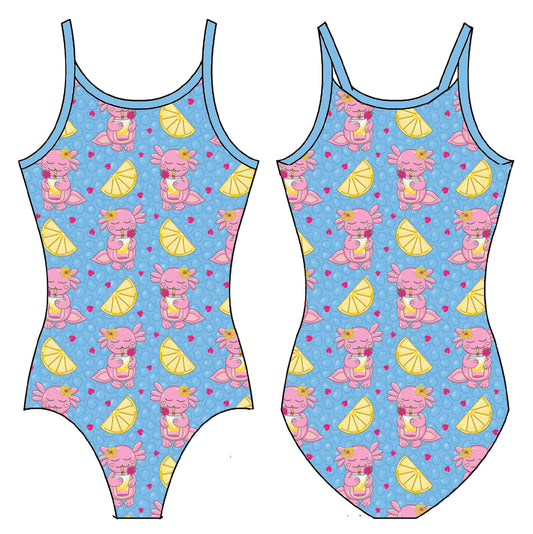 SUMMER AXOLOTL GYMNASTICS LEOTARD