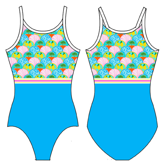 SUMMER MEMORIES GYMNASTICS LEOTARD