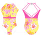 SUNSHINE BLOOMS GYMNASTICS LEOTARD