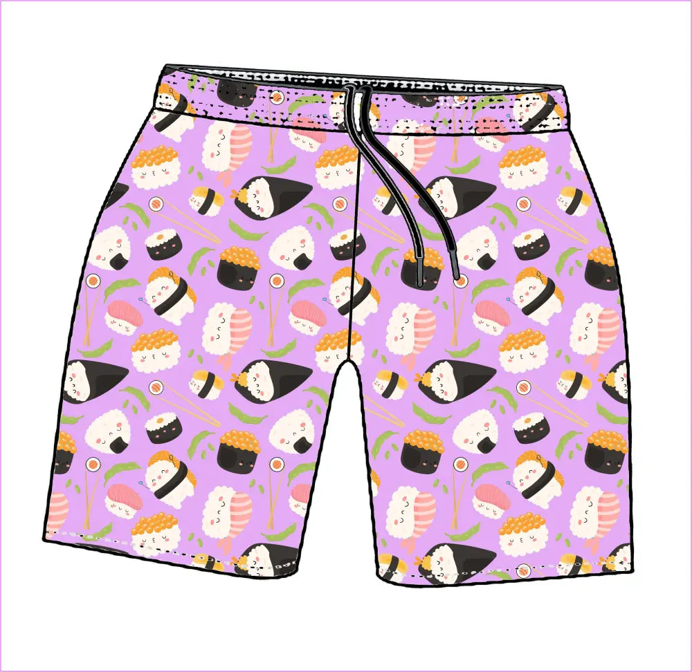 SUSHI MENS TRAINING SHORTS - MENS SHORTS