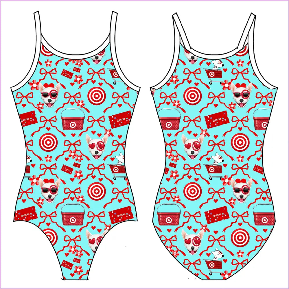 TARGET LOVE GYMNASTICS LEOTARD - GYMNASTICS LEOTARDS