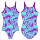 THE TROPICS GYMNASTICS LEOTARD - GYMNASTICS LEOTARDS
