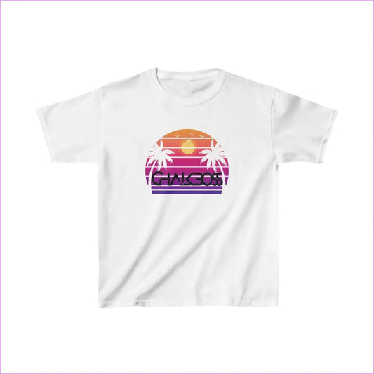 THE TROPICS Kids Heavy Cotton™ Tee - XS / White - Kids clothes