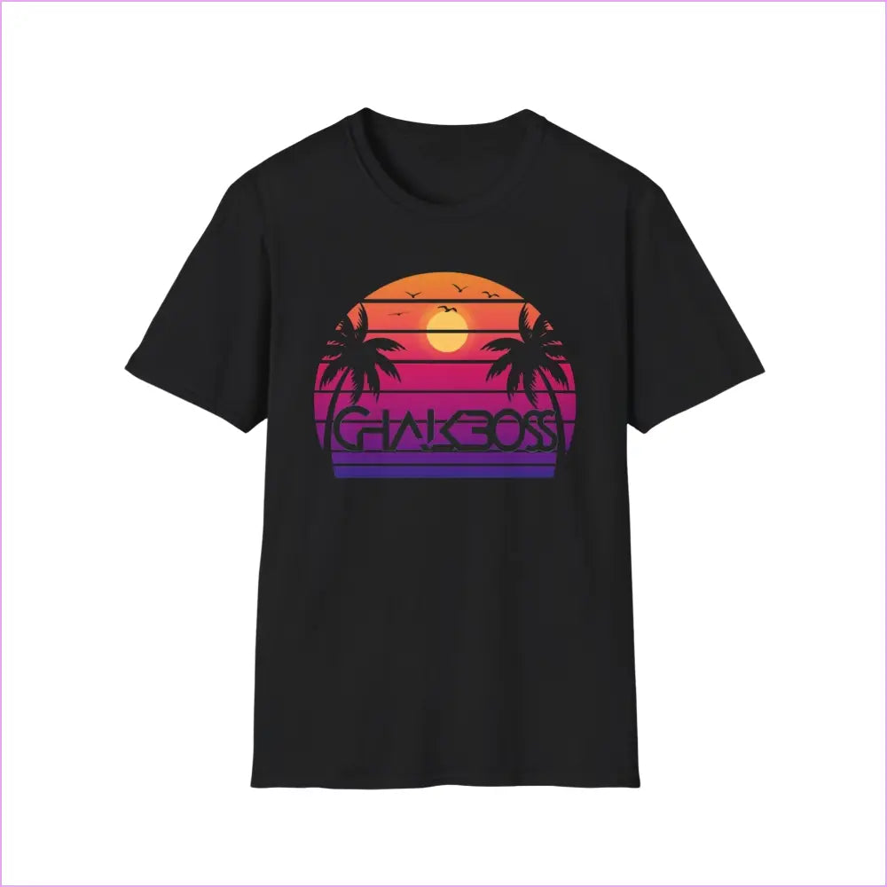 THE TROPICS Unisex Softstyle T-Shirt - Black / S - T-Shirt