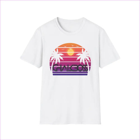 THE TROPICS Unisex Softstyle T-Shirt - White / S - T-Shirt