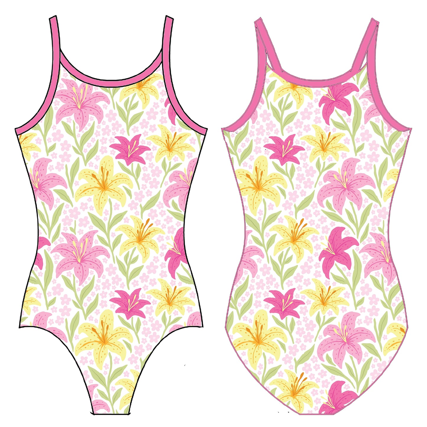 TIGER LILY GYMNASTICS LEOTARD
