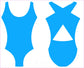 TROPICAL DAMASK GYMNASTICS LEOTARD - GYMNASTICS LEOTARDS