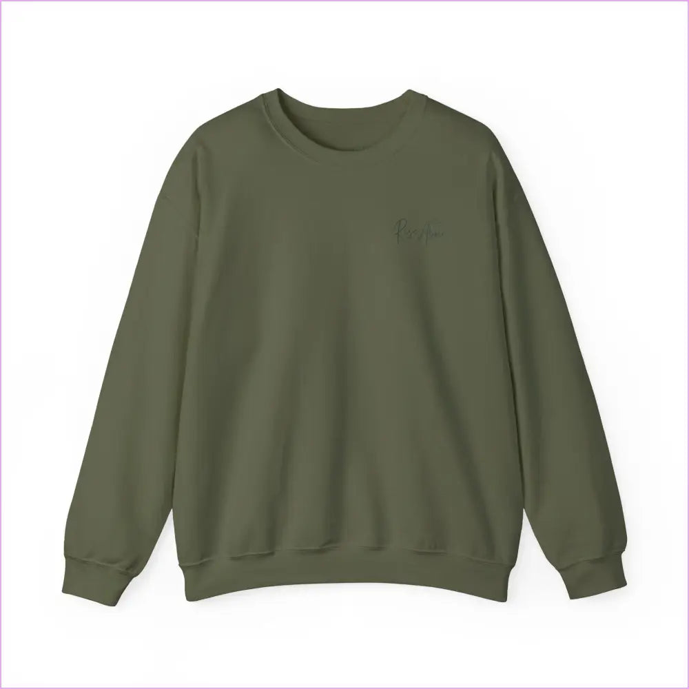 Trust The Magic Of New Beginnings Crewneck - Military Green / S - Sweatshirt