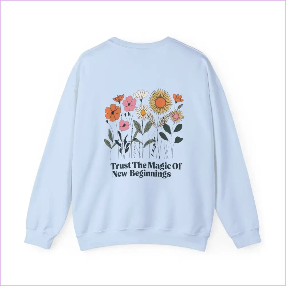 Trust The Magic Of New Beginnings Crewneck - Sweatshirt